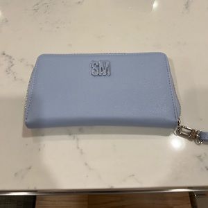 Steve Madden Light Blue Wristlet Wallet *Never Used